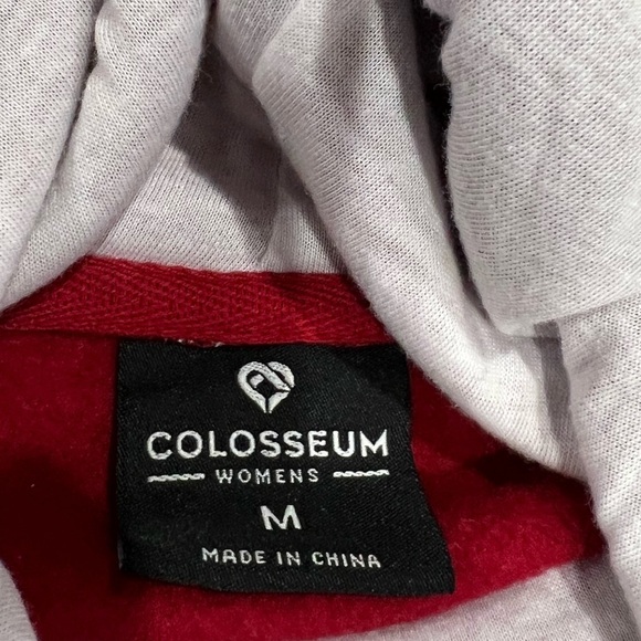 Women's Univeristy of Arkansas Razorbacks NCAA Hoodie Stitched Sweatshirt - Picture 7 of 7